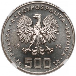 Próba NIKIEL 500 złotych 1976 Tadeusz Kościuszko