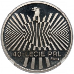 Próba NIKIEL 1.000 złotych 1984, 40-lecie PRL