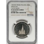 Próba NIKIEL 1.000 złotych 1987 Wratislavia