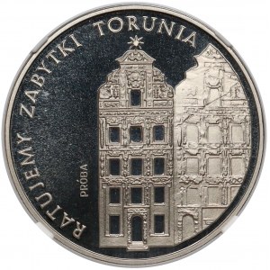 Próba NIKIEL 5.000 złotych 1989 Ratujmy Zabytki Torunia