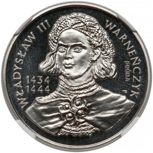 Próba NIKIEL 10.000 złotych 1992 Władysław III Warneńczyk