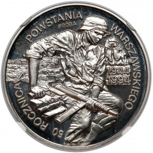 Próba NIKIEL 100.000 złotych 1994 Powstanie Warszawskie