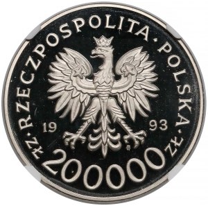 Próba NIKIEL 200.000 złotych 1993 Szczecin