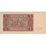 5 złotych 1948 - AA 