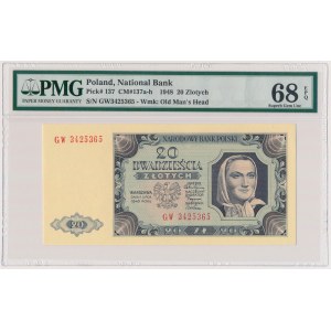 20 złotych 1948 - GW 
