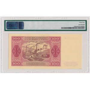 100 złotych 1948 - FZ - bez ramki 