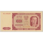 100 złotych 1948 - FZ - bez ramki 