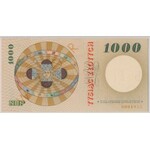 1.000 złotych 1965 - SPECIMEN / WZÓR - A 0000000