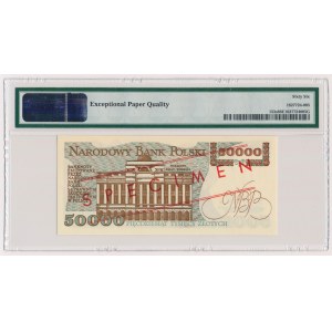 50.000 złotych 1989 - WZÓR - A 0000000 - No.0809 