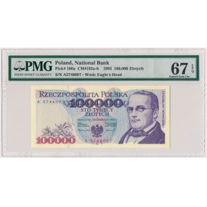 100.000 złotych 1993 - A 
