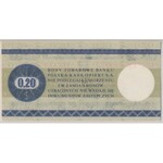 PEWEX 20 centów 1979 - mały - HN 