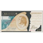 20 złotych 2009 - WZÓR - FC 0000000 - Fryderyk Chopin 