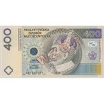 PWPW, 400 złotych 1996 - WZÓR na awersie 