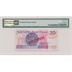 20 złotych 1994 - WZÓR - AA 0000000 - Nr 1680