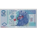 50 złotych 1994 - WZÓR - AA 0000000 - Nr 1680 