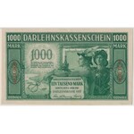Kowno, 1.000 marek 1918 - numeracja 6-cyfrowa 