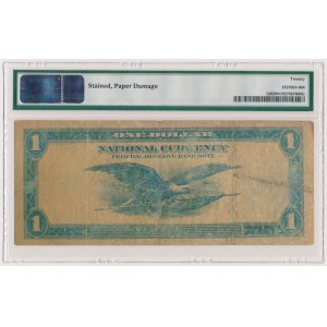 USA, 1 Dollar 1918, National Currency, Cleveland, Ohio #D-4