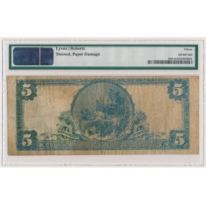 USA, 5 Dollars 1902, National Currency, Cincinnati, Ohio #M24