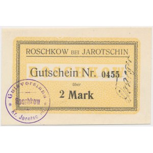 Roschkow b. Jarotschin (Roszków), 2 mk