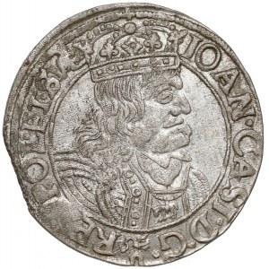 Jan II Kazimierz, Szóstak Lwów 1661 GBA - ET.SVE