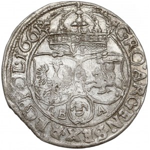 Jan II Kazimierz, Szóstak Lwów 1661 GBA - ET.SVE