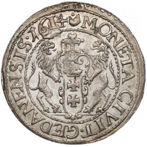 Zygmunt III Waza, Ort Gdańsk 1614 - bardzo ładny