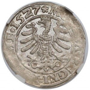 Zygmunt I Stary, Grosz Kraków 1527 - NGC AU55