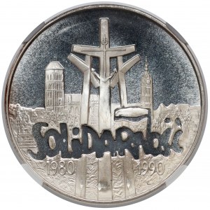 100.000 złotych 1990 Solidarność - odm. A