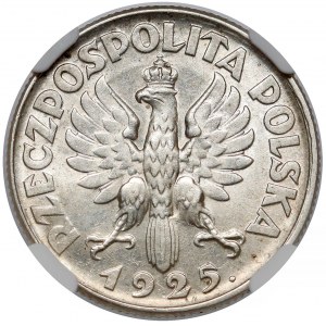 Kobieta i kłosy 1 złoty 1925