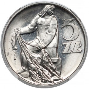 5 złotych 1974 Rybak