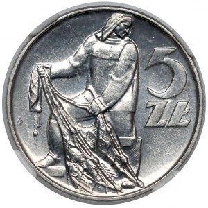 5 złotych 1971 Rybak