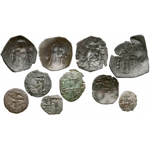 Bizancjum, zestaw monet MIX (10szt)