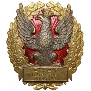Odznaka SĄDY Rzeczpospolitej Polskiej