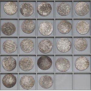 Seljuqs, Sultanate of Rum, Dirhems 13th c. - various types (23pcs)