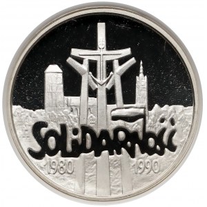 100.000 złotych 1990 Solidarność (32mm)