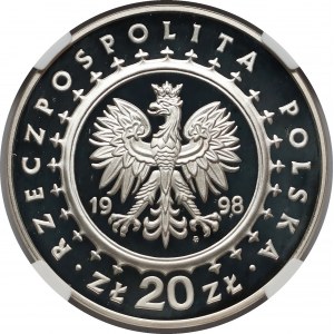 20 złotych 1998 Zamek w Kórniku