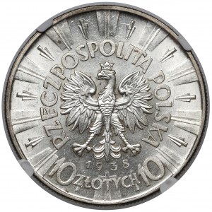 Piłsudski 10 złotych 1938