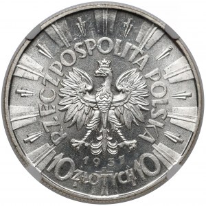 Piłsudski 10 złotych 1937