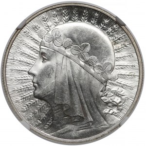 Głowa Kobiety 10 złotych 1933