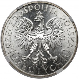 Głowa Kobiety 10 złotych 1933