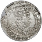 Jan II Kazimierz, Szóstak Lwów 1662 GBA - BEZ Ślepowrona (R6)