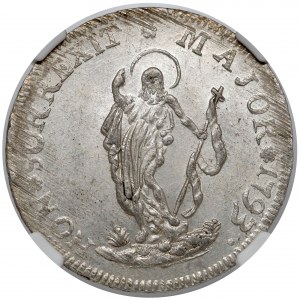Italy, Republic of Genoa, 4 Lire 1793