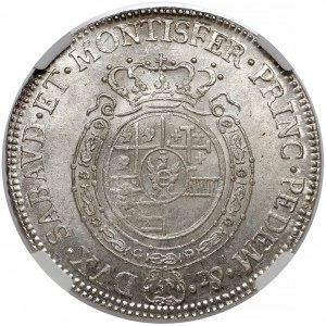 Włochy, Księstwo Sabaudii-Piemontu, Wiktor Amadeusz III, 1/2 scudo 1793