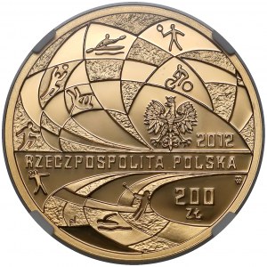 200 złotych 2012 Reprezentacja Olimpijska Londyn