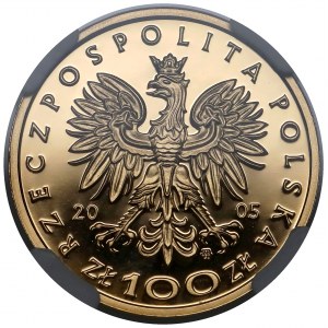 100 złotych 2005 August II Mocny
