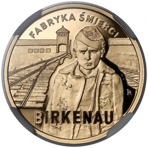 100 złotych 2010 Auschwitz-Birkenau