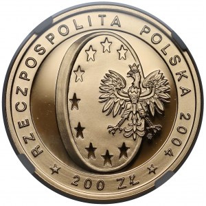 200 złotych 2004 Wstąpienie Polski do UE