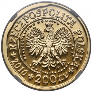 Orzeł Bielik 200 złotych 2010