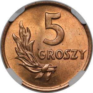 5 groszy 1949 B