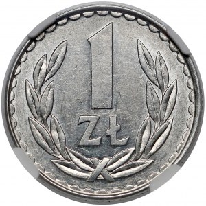 1 złoty 1982 - cienka data